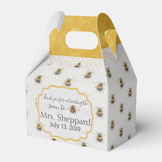 Honey Bees Geschenkschachtel (Rückseite)