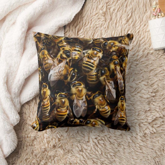 Honey Bees Kissen (Decke)