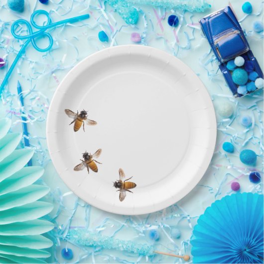 Honey Bees Pappteller (Party)
