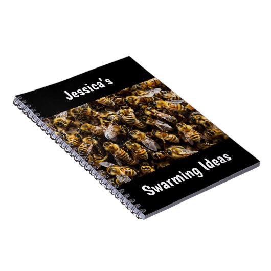 Honey Bees Personalisiert Notizblock (Rechte Seite)