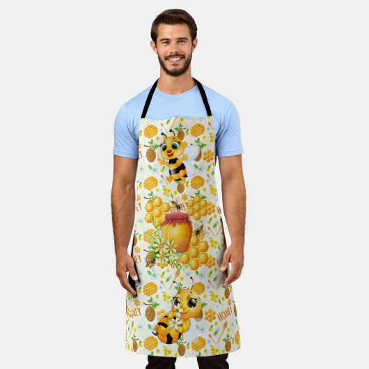 Honey Bees Schürze (Getragen)