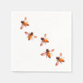 Honey Bees Serviette (Vorderseite)
