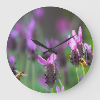 Honey Bees Wall Clock Große Wanduhr