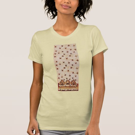 HONEY BEHEBE, Bienen, GESCHENKE, Bienenzucht T-Shirt (Vorderseite)