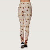 HONEY BEHEBE, Bienen, RINDFLEISCH, Bienenzucht Leggings (Rückseite)