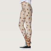 HONEY BEHEBE, Bienen, RINDFLEISCH, Bienenzucht Leggings (Links)