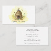 Honey Beve Hive Apiary Honey Products Business Car Visitenkarte (Vorne/Hinten)
