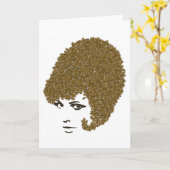 Honey Beve Hive Grußkarte Karte (Gelbe Blume)