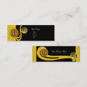 HONEY BEY ,BEEKEEPER APIARIST MONOGRAM MINI VISITENKARTE (Vorne/Hinten)