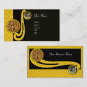 HONEY BEY ,BEEKEEPER APIARIST MONOGRAM VISITENKARTE (Vorne/Hinten)