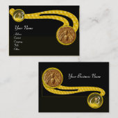 HONEY BEY ,BEEKEEPER APIARIST MONOGRAM VISITENKARTE (Vorne/Hinten)