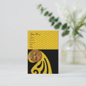 HONEY BEY ,BEEKEEPER APIARIST VISITENKARTE (Stehend Vorderseite)