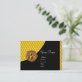 HONEY BEY ,BEEKEEPER APIARIST VISITENKARTE (Stehend Vorderseite)