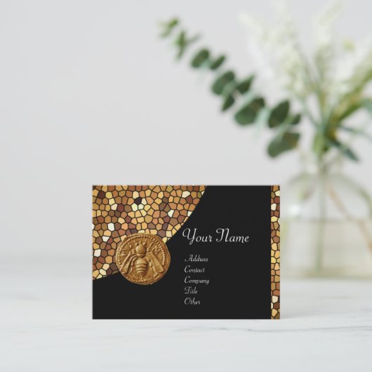 HONEY BEY ,BEEKEEPER APIARIST VISITENKARTE (Stehend Vorderseite)