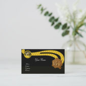 HONEY BEY, BEEKEEPER BROWN WAX SIEGEL MONOGRAM, sc Visitenkarte (Stehend Vorderseite)