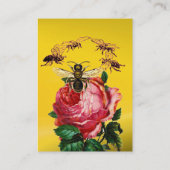 HONEY BEY ,BEEKEEPER BROWN WAX SIEGEL MONOGRAM VISITENKARTE (Rückseite)