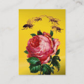 HONEY BEY ,BEEKEEPER BROWN WAX SIEGEL MONOGRAM VISITENKARTE (Rückseite)