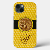 HONEY BEY, BEEKEPER MONOGRAM Case-Mate iPhone HÜLLE (Rückseite)
