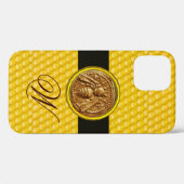 HONEY BEY, BEEKEPER MONOGRAM Case-Mate iPhone HÜLLE (Rückseite (Horizontal))