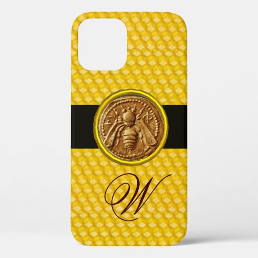 HONEY BEY, BEEKEPER MONOGRAM Case-Mate iPhone HÜLLE (Rückseite)