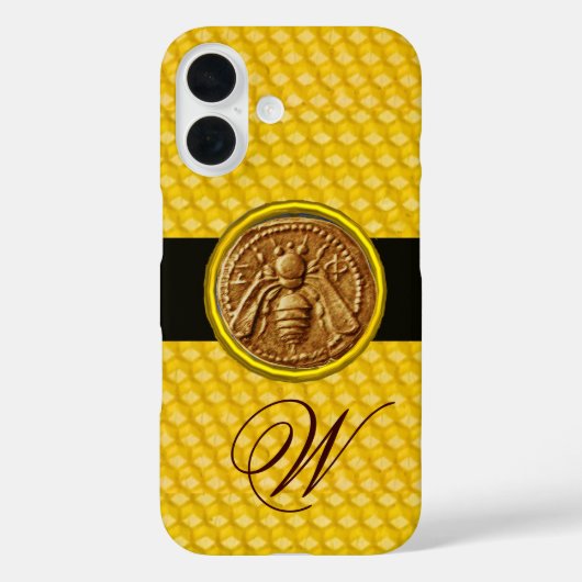 HONEY BEY, BEEKEPER MONOGRAM Case-Mate iPhone HÜLLE (Rückseite)