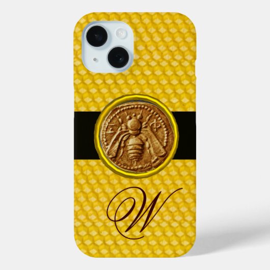 HONEY BEY, BEEKEPER MONOGRAM Case-Mate iPhone HÜLLE (Rückseite)
