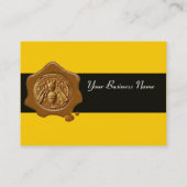 HONEY BEY WAX SIEGEL, BEEKEEPER APIARIST VISITENKARTE (Rückseite)