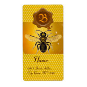 HONEY BIE, BEEKEEPER, BROWN WAX SIEGEL MONOGRAM (Vorne)