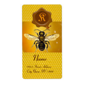 HONEY BIE, BEEKEEPER, BROWN WAX SIEGEL MONOGRAM (Vorne)