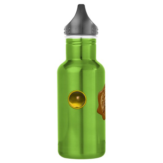 HONEY BIE, BEEKEEPER, WAX SIEGEL EDELSTAHLFLASCHE (Links)