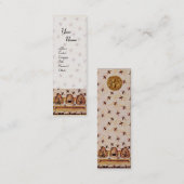 HONEY BIE, BEEKEEPING, BEEKEEPER APIARIST MINI VISITENKARTE (Vorne/Hinten)