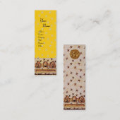 HONEY BIE, BEEKEEPING, BEEKEEPER APIARIST MINI VISITENKARTE (Vorne/Hinten)