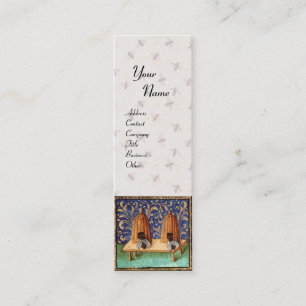 HONEY BIE, BEEKEEPING, BEEKEEPER APIARIST MINI VISITENKARTE