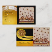 HONEY BIE, BEEKEEPING, BEEKEEPER APIARIST VISITENKARTE (Vorne/Hinten)