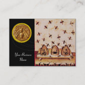 HONEY BIE, BEEKEEPING, BEEKEEPER, APIARIST VISITENKARTE (Rückseite)