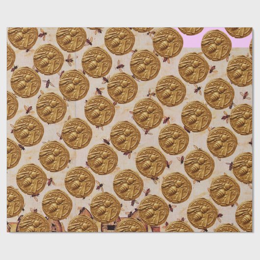 HONEY BIE, BEEKEEPING - BEEKEEPER LIEFERANTEN GESCHENKPAPIER (Flach)