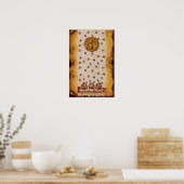 HONEY BIE, BEEKEEPING, BEEKEEPER PARKPLATZ POSTER (Küche)