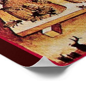 HONEY BIE, BEEKEEPING, BEEKEEPER POSTER (Ecke)