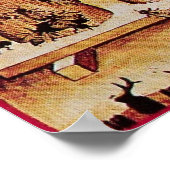 HONEY BIE, BEEKEEPING, BEEKEEPER POSTER (Ecke)