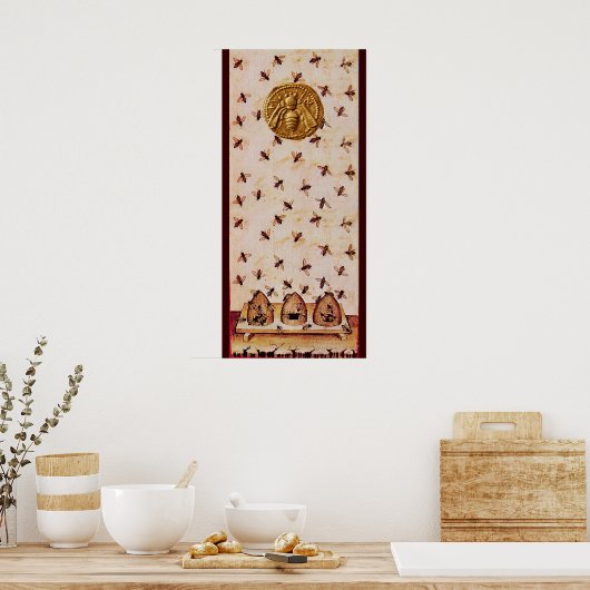HONEY BIE, BEEKEEPING, BEEKEEPER POSTER (Küche)