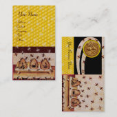 HONEY BIE, BEEKEEPING, BEEKEPER VISITENKARTE (Vorne/Hinten)