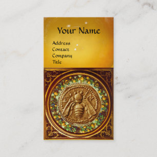 HONEY BIE, BEEKEEPING, WOCHENAPIARISTISCHES MONOGR VISITENKARTE