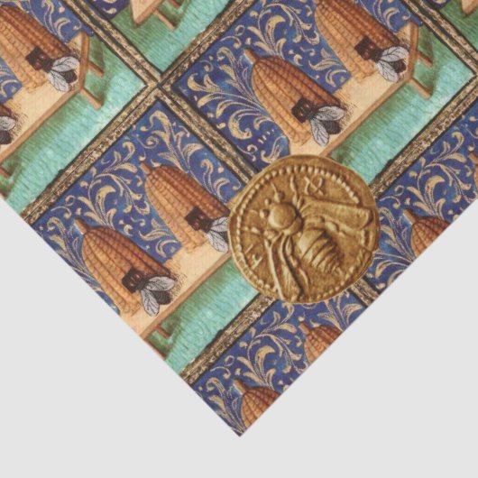 HONEY BIE COIN BEEVENES, BLENKEEPING, BEEKEEPER SEIDENPAPIER (Detail)