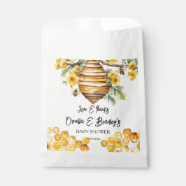 Honey Biene Baby Dusche danke Ihnen für Vorlage Geschenktütchen
