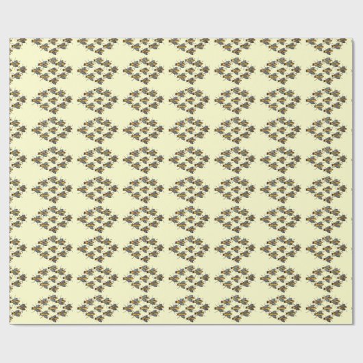 HONEY BIES, BEEKEEPER GESCHENKPAPIER (Flach)