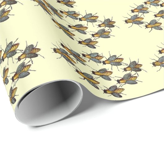 HONEY BIES, BEEKEEPER GESCHENKPAPIER (Rolleneckpunkt)