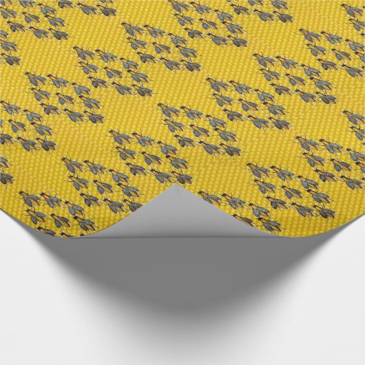 HONEY BIES, BEEKEEPER GESCHENKPAPIER (Ecke)