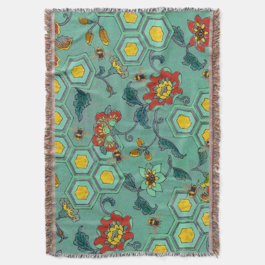 HONEY BIES, BEENEN, FRÜHSTÜCKSBLUMEN, GESCHWINDIGK DECKE (Vorderseite Vertikal)