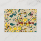 HONEY BIES, BEKANNTE KOMBEN, FRÜHSTÜCKSBLUMEN VISITENKARTE (Rückseite)