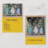 HONEY BIES, BIE BIENS, mittelalterliche Imkerei Mi Visitenkarte (Vorne/Hinten)